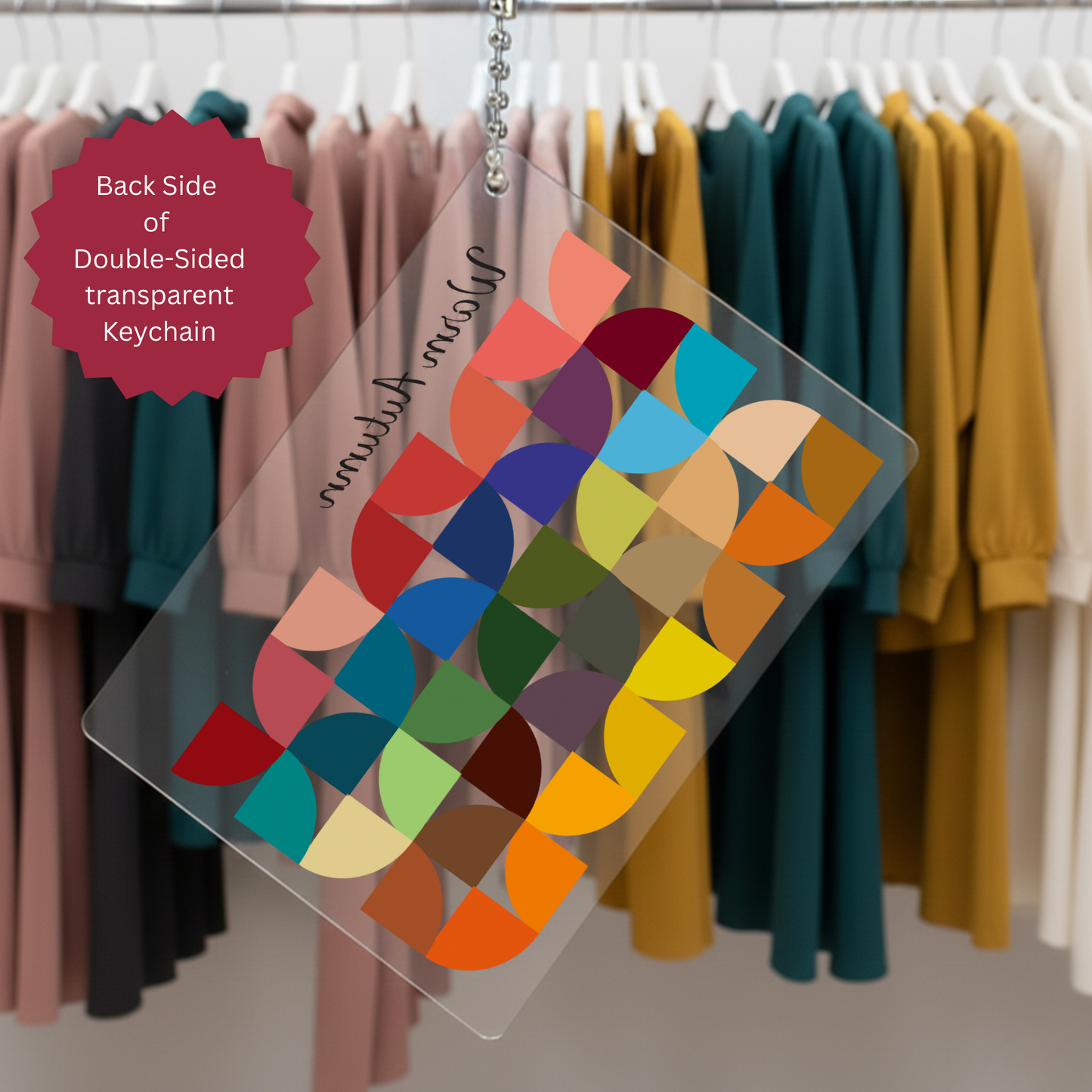 12-Season Color Palette Keychain