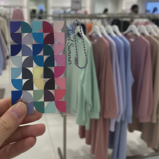 12-Season Color Palette Keychain